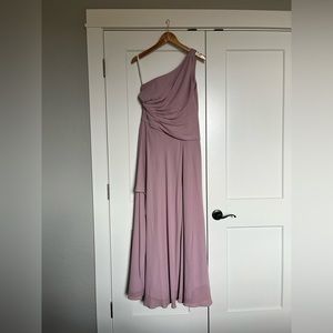 Periwinkle bridesmaid dress or evening gown